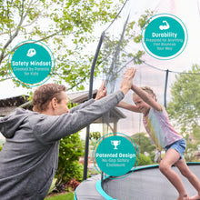 Load image into Gallery viewer, Signature Series 15&#39; Round Outdoor Trampoline with Enclosure
