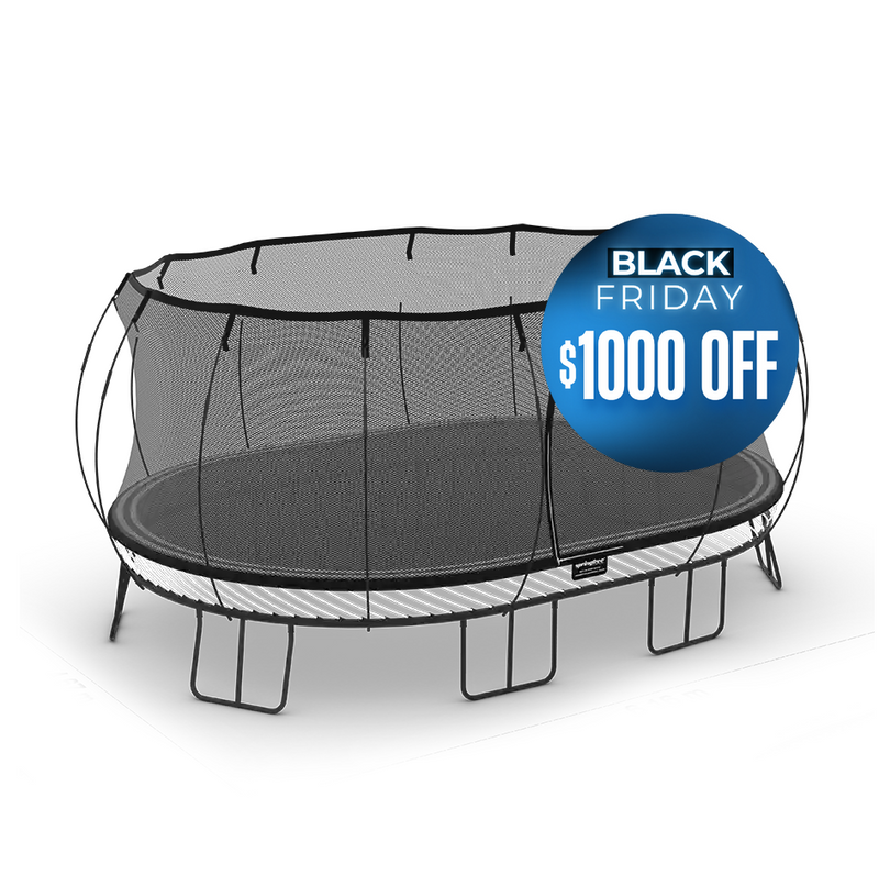 Load image into Gallery viewer, Springfree® Jumbo Oval Trampoline 12&#39; x 19&#39;
