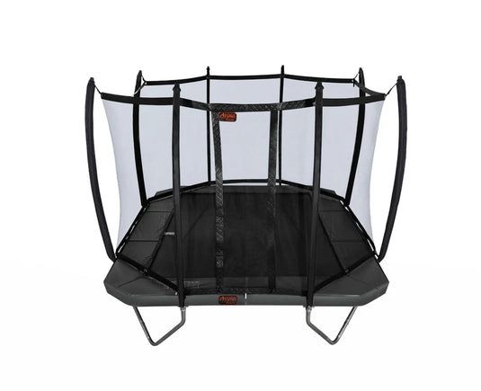 10'x17' Rectangle Pro-Line Avyna Above Ground Trampoline with Enclosure