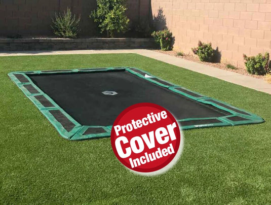 Capital Play® 10ft x 17ft In-Ground Trampoline Kit