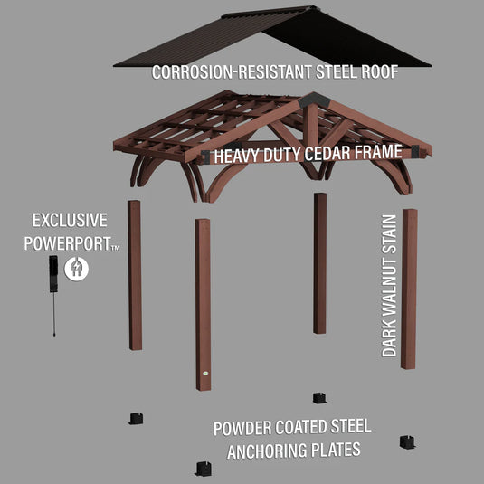 12X10 ARLINGTON GAZEBO