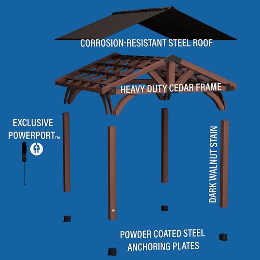 12X12 ARLINGTON GAZEBO