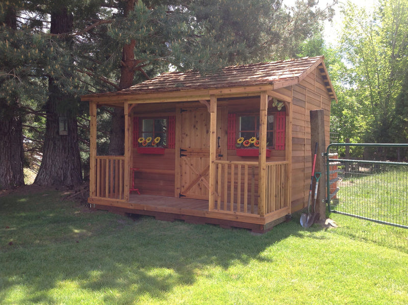 Load image into Gallery viewer, CedarShed 9&#39;x 10&#39; Bunkhouse
