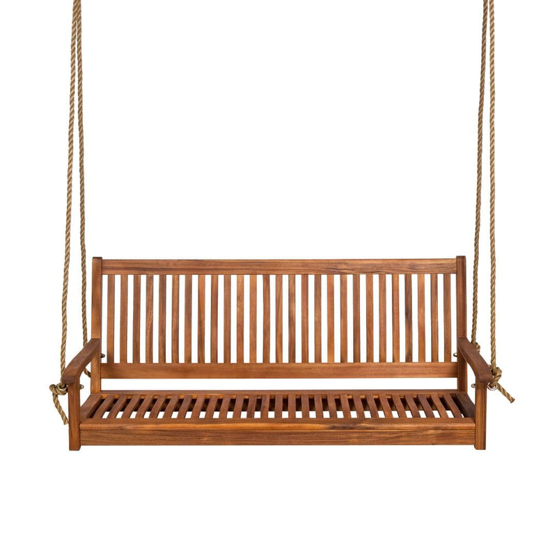 Load image into Gallery viewer, East Green Hayden Acacia Porch Swing
