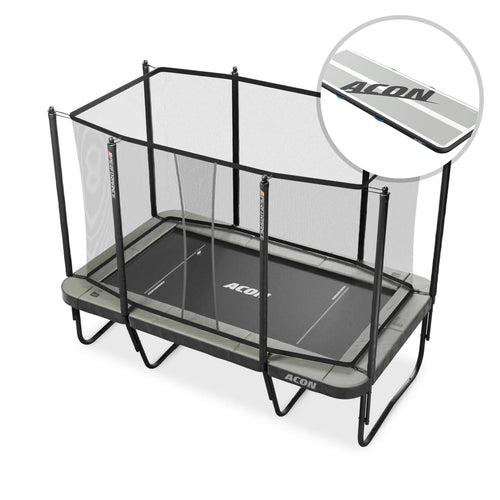 ACON 13 HD PRO Rectangular Trampoline with Net and Ladder