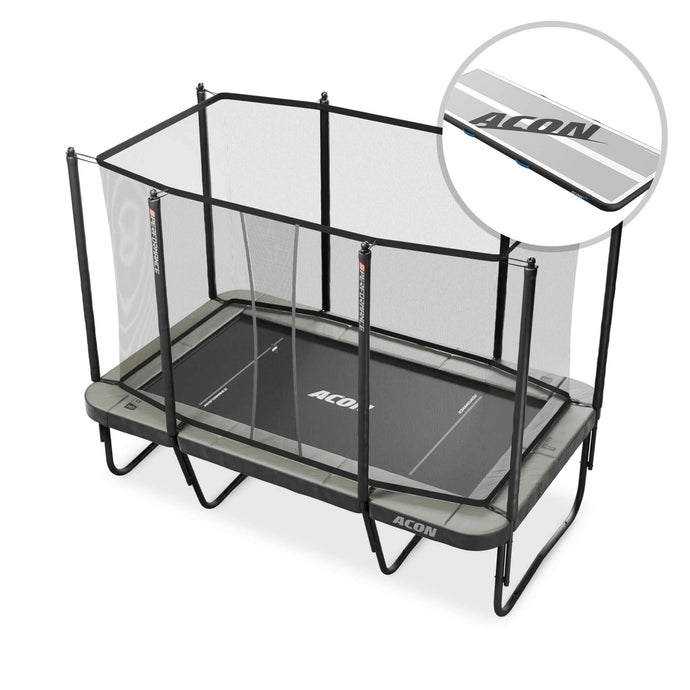 ACON 13 HD PRO Rectangular Trampoline with Net and Ladder