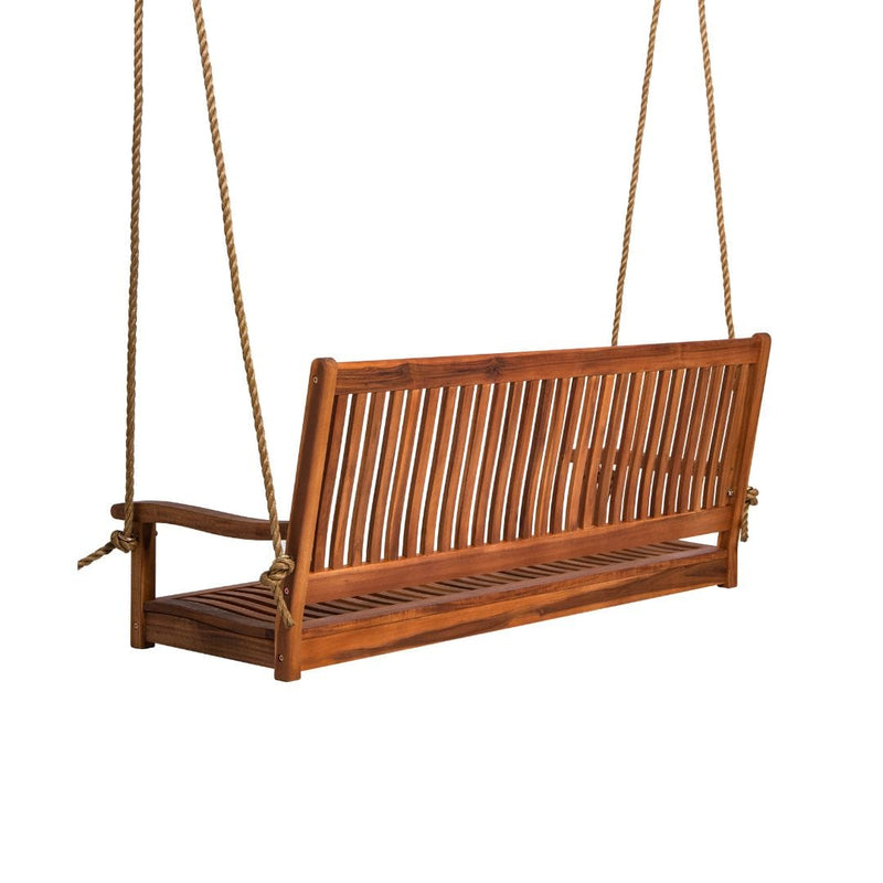 Load image into Gallery viewer, East Green Hayden Acacia Porch Swing
