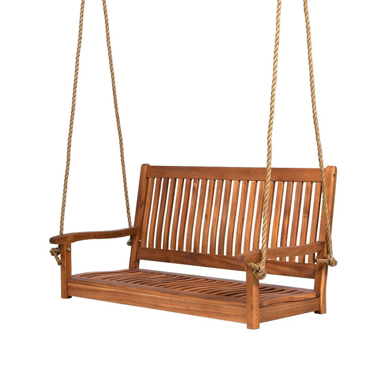 Load image into Gallery viewer, East Green Hayden Acacia Porch Swing
