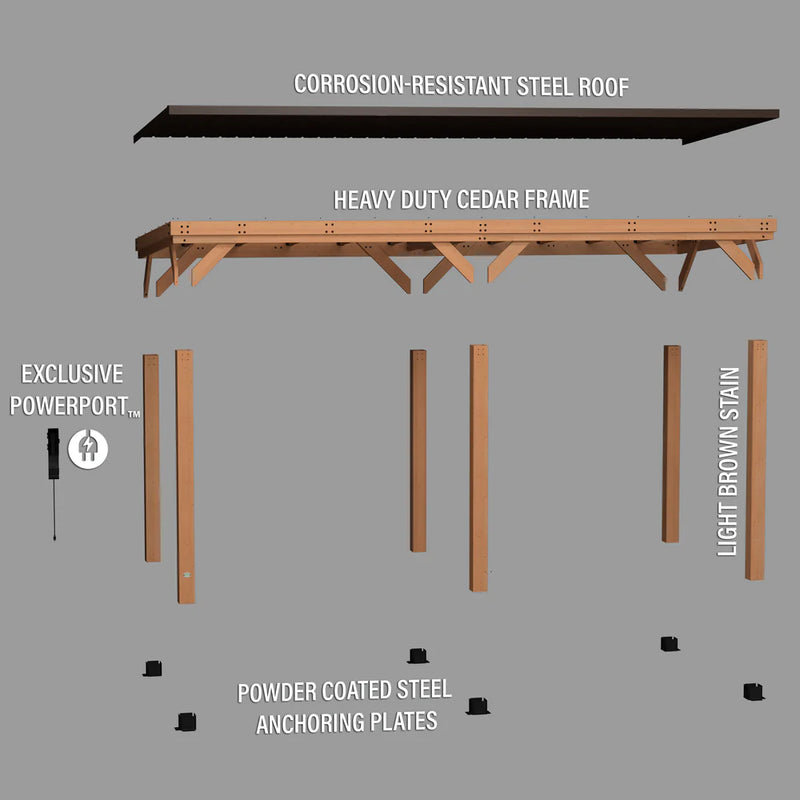 Load image into Gallery viewer, 20X9.5 ARCADIA GAZEBO
