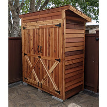 Load image into Gallery viewer, CedarShed 6&#39;x 3&#39; Bayside Double Door
