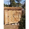 Load image into Gallery viewer, CedarShed 8&#39;x 4&#39; Bayside Double Door
