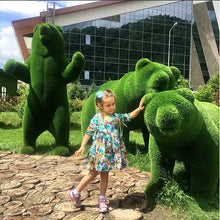 Load image into Gallery viewer, Topiary Large Grass Bear
