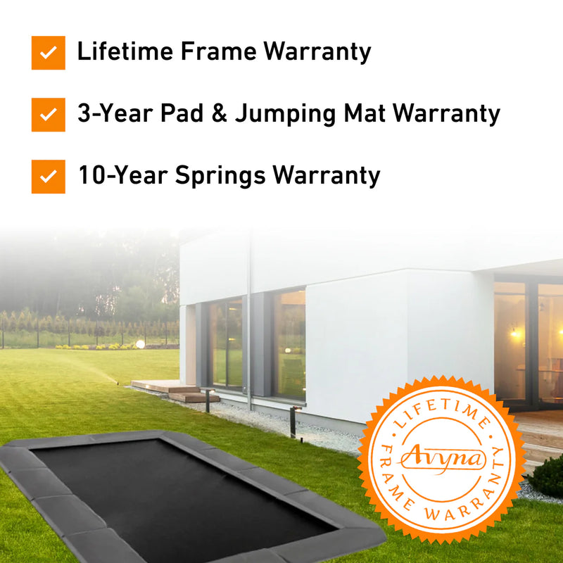 Load image into Gallery viewer, 10×14′ Rectangle Pro-Line Avyna In-ground Trampoline
