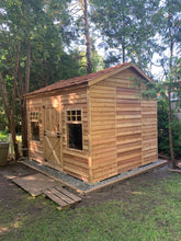 Load image into Gallery viewer, CedarShed 12&#39;x 10&#39; Haida Cabin
