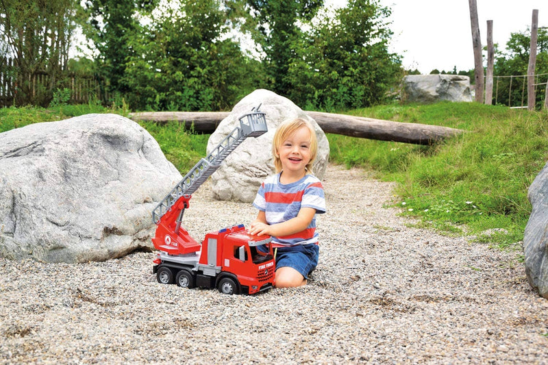 Load image into Gallery viewer, Fire Truck Fire Ladder with Real Water Function
