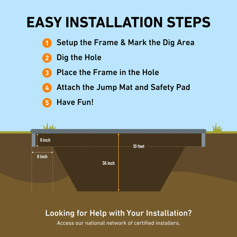 Load image into Gallery viewer, 10×14′ Rectangle Pro-Line Avyna In-ground Trampoline
