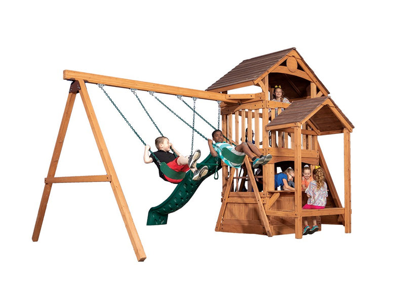 Load image into Gallery viewer, Adventure Outlook 3 Swing Set
