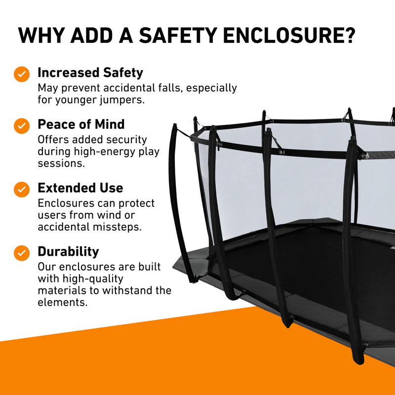 Load image into Gallery viewer, 10×14′ Rectangle Pro-Line Avyna In-ground Trampoline
