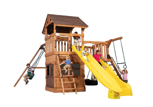 Olympian Outlook XL 3 Swing Set