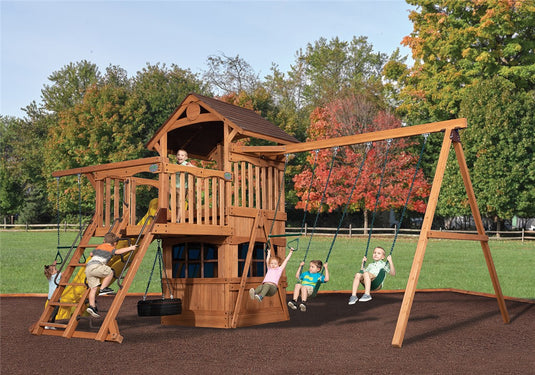 Olympian Outlook XL 3 Swing Set