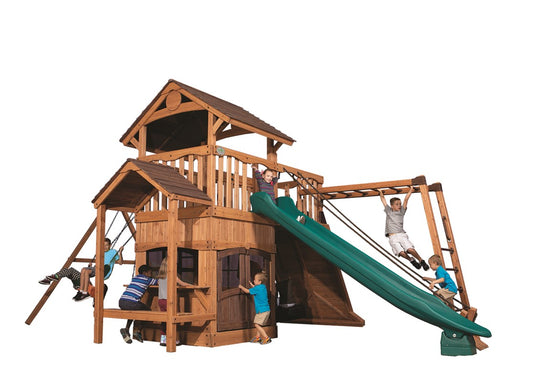 Olympian Outlook XL 4 Swing Set