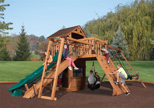 Olympian Outlook XL 4 Swing Set