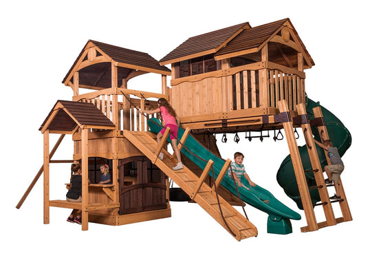 Olympian Outlook XL 5 Swing Set