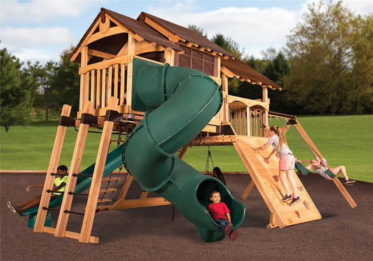 Olympian Peak Jumbo 3 Swing Set