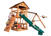 Load image into Gallery viewer, Olympian Treehouse XL 1 Swing Set

