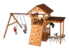 Load image into Gallery viewer, Olympian Treehouse XL 2 Swing Set
