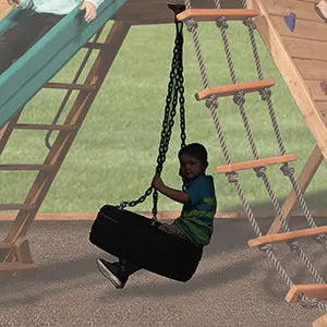 Adventure Summit Tire Swivel Swing