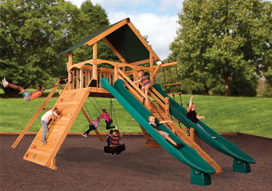 Titan Peak Jumbo 2 Swing Set