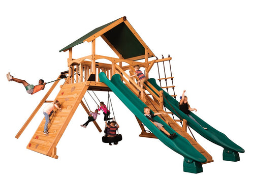 Titan Peak Jumbo 2 Swing Set