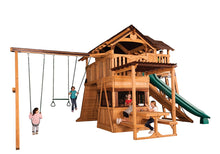 Load image into Gallery viewer, Titan Treehouse XL 10 Swing Set
