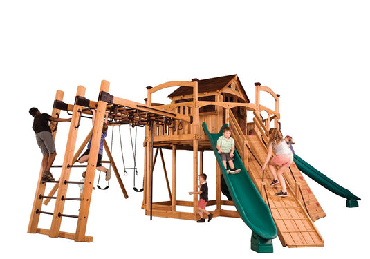 Titan Treehouse XL 12 Swing Set