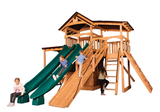 Titan Treehouse XL 4 Swing Set