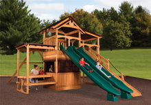 Load image into Gallery viewer, Titan Treehouse XL 4 Swing Set
