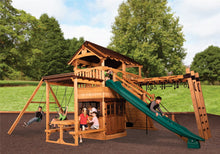 Load image into Gallery viewer, Titan Treehouse XL 9 Swing Set
