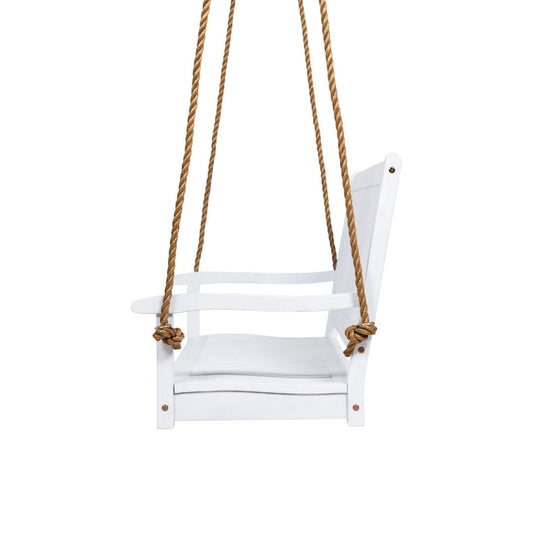 East Green Hayden Acacia Porch Swing