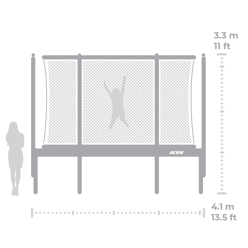 Load image into Gallery viewer, ACON Air 13 Sport HD Trampoline with Net and Ladder
