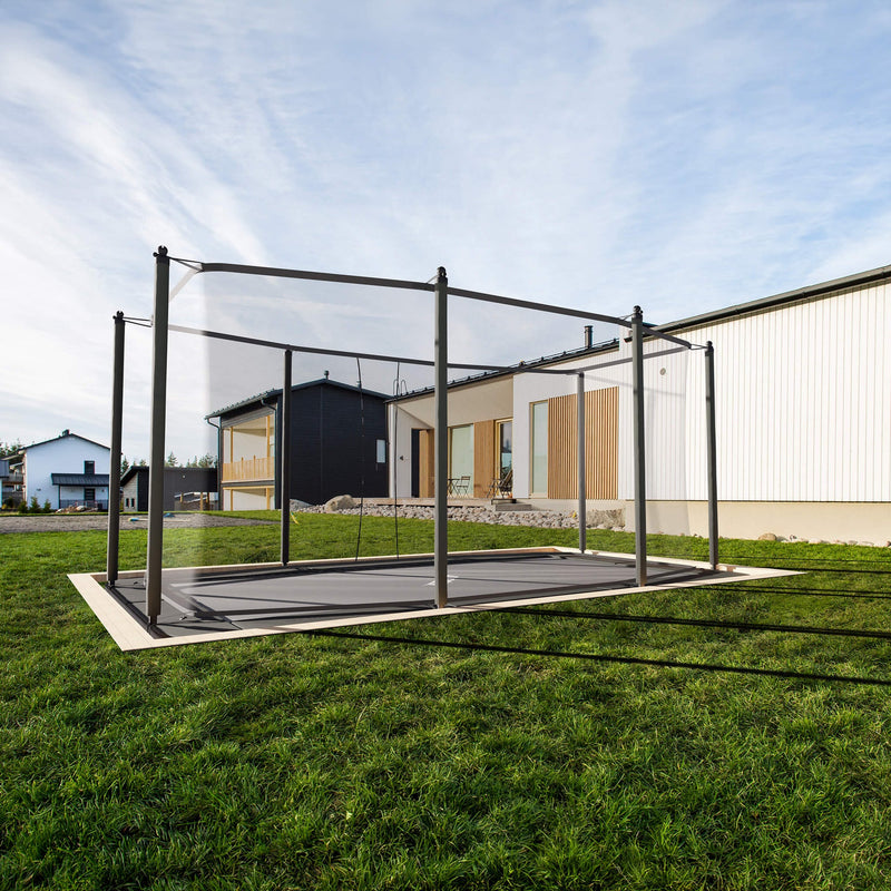 Load image into Gallery viewer, ACON Air 13 Sport HD Performance Trampoline with Net and Ladder Model 3 Marin Backyards
