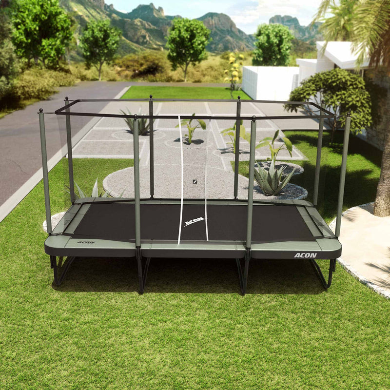 Load image into Gallery viewer, ACON Air 16 Sport HD Performance Trampoline with Net and Ladder Lifestyle 1 Marin Backyards
