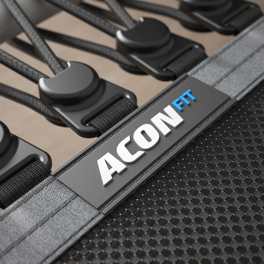 ACON Fit 55in Hexagon Rebounder Black Details Marin Backyards