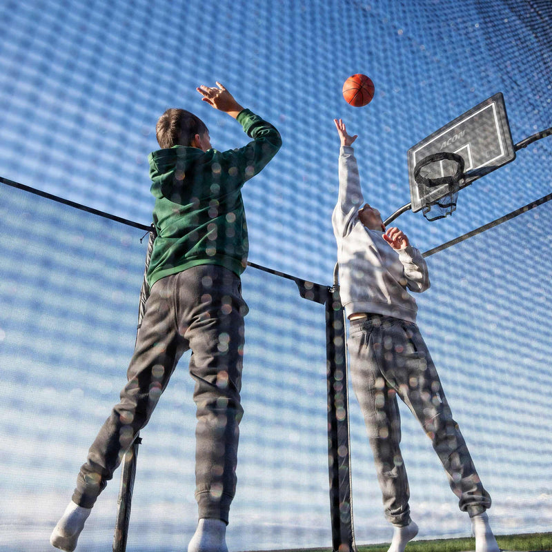 Load image into Gallery viewer, ACON X 17ft Trampoline with Net and Ladder Lifestyle 5 Marin Backyards

