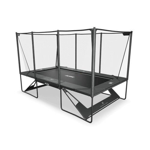 ACON X 17ft Trampoline with Net and Ladder Model 1 Marin Backyards