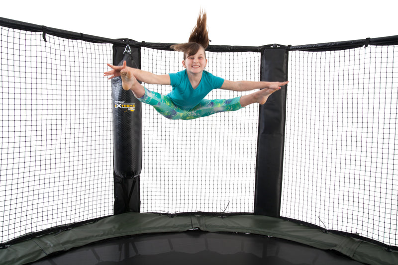 Load image into Gallery viewer, Clearance AlleyOOP 12&#39; Extreme Trampoline with Enclosure | Octagon Kit &amp; Training Bag
