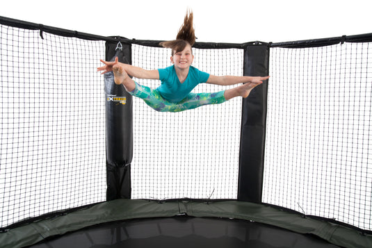 Clearance AlleyOOP 12' Extreme Trampoline with Enclosure | Octagon Kit & Training Bag