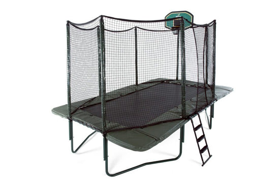 AlleyOOP 10'×17' Rectangle Trampoline with Enclosure