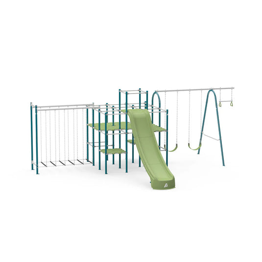 ActivPlay Base Camp Playground + Hanging Bridge Module