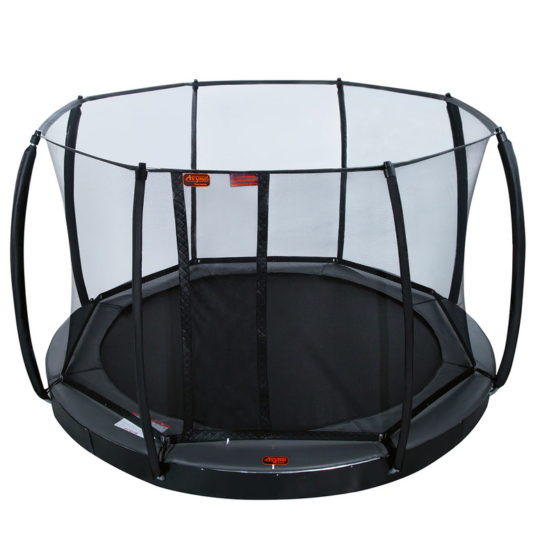 Load image into Gallery viewer, 14′ Round Pro-Line Avyna In-ground Trampoline
